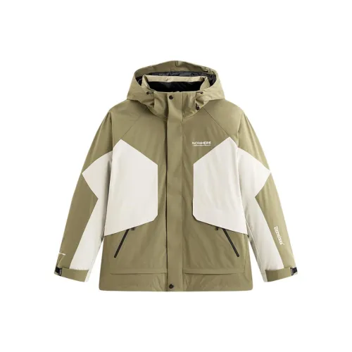 PEACEBIRD MEN Fir Коричнево-зеленый 1 Мужская Куртка