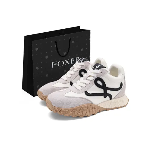 FOXER Амортизация Износостойкие Низкие Кеды Женские