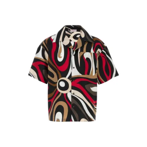 EMILIO PUCCI Многоцветные Мужские Рубашки