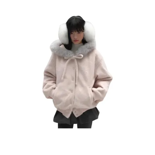 SKYA Розовый Женские Бархатные Куртки