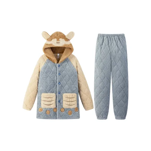 Tini Blue Цвет изображения Мужской Пижамные комплекты