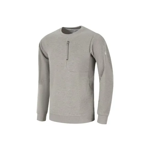 Asics Серый Кофейный Мужской Свитшот