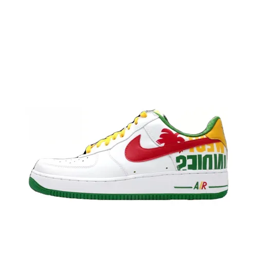 Nike Air Force 1 Slip Resistant Abrasion Resistant Легкий Низкий Топ Кроссовки для скейтбординга Унисекс