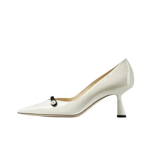 Jimmy Choo Узкий каблук Высокие каблуки 6,5 см Женские Латте