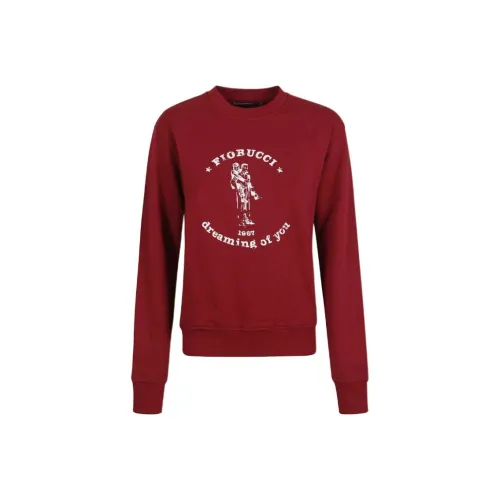 FIORUCCI Red Women's Sweatshirts FIORUCCI Красный Женские Свитшоты