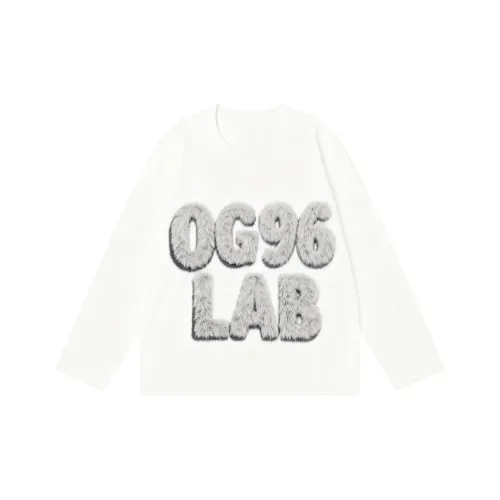 OG96 LAB Белый Унисекс T-рубашки