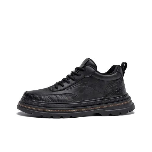 AOKANG Высота Увеличивающие Устойчивые к Износу Противоскользящие Низкие Кроссовки для Скейтбординга Мужские