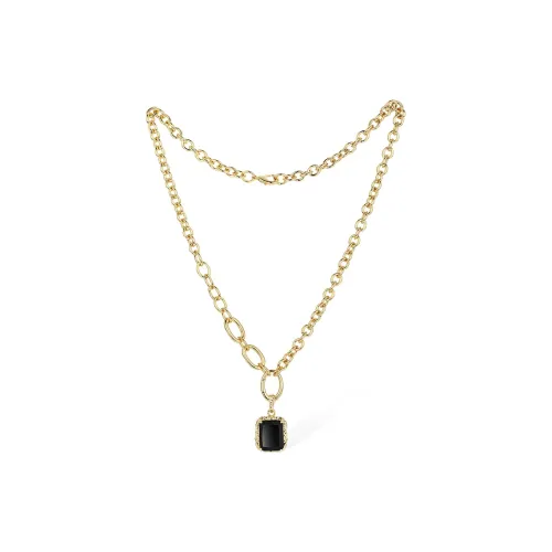 Retro Chic Ожерелья из латуни с золотым покрытием Женские