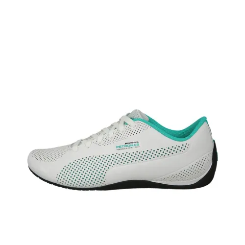 PUMA Mercedes Amg Drift Cat 5 Lightweight Low Top Повседневная обувь Мужская Белая