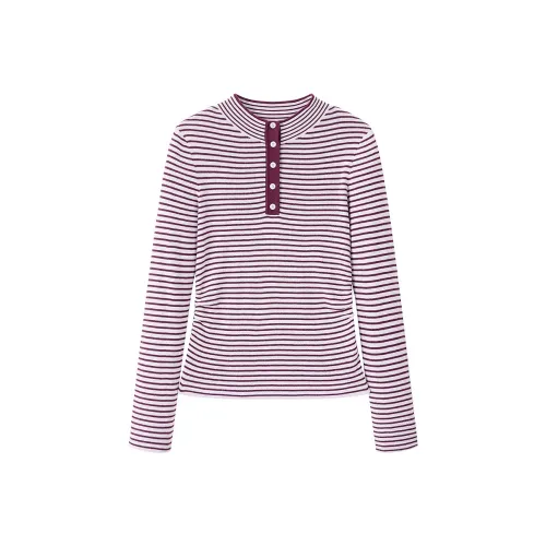 LEDIN Бордовый Фиолетовый В наличии Женский Трикотаж