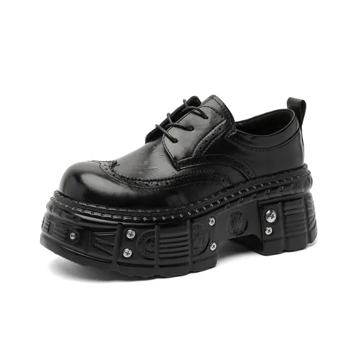 ZHENRAN BROGUE Парча Derby Обувь Повседневные кожаные туфли Мужской