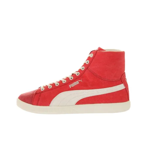 PUMA Archive Lite MID Амортизация и Дышащий Высокий Топ Скейтбординг Мужской Красный