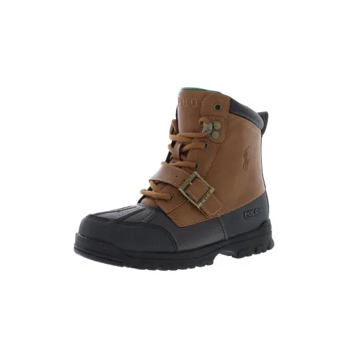 Polo Ralph Lauren Colbey MID Топ Ботинки Коричневый Детский