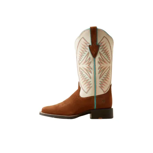 ARIAT Женские высокие сапоги для колена бежево-коричневый