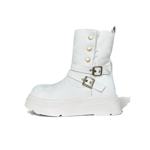 B10CROWN Сноубутсы Женские Бежевые