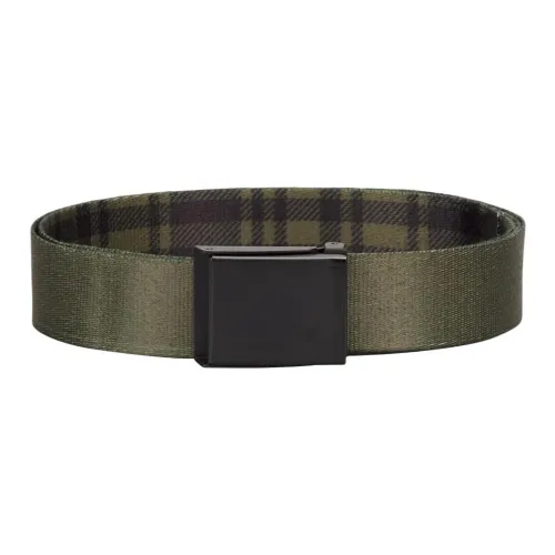 Nike Полиэстер Ремень Унисекс Оливковый Ширина Тела 3,8 см