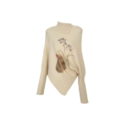 SNEIKLAU Бежевый Желтый Унисекс Трикотаж