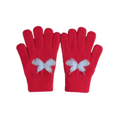 VERENA REINE Кристальные Вельветовые Перчатки Женские