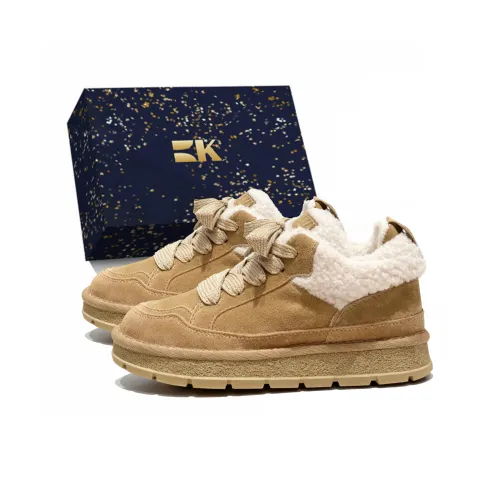 Boldi Kuki Термическая Амортизация Увеличение Высоты Устойчивость к Износу Низкий Топ Утепленная Обувь Женская