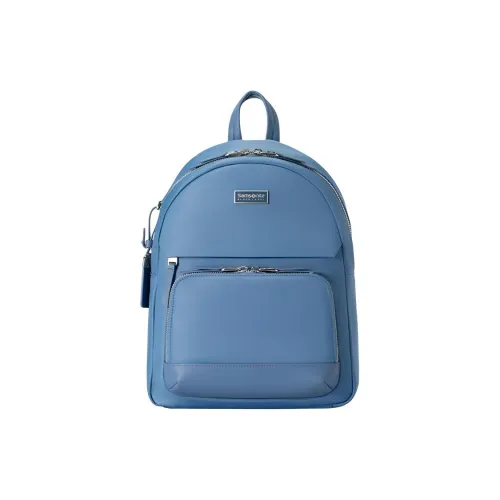 SAMSONITE KHALEESI Ткань с коровьей кожей рюкзак женский синий