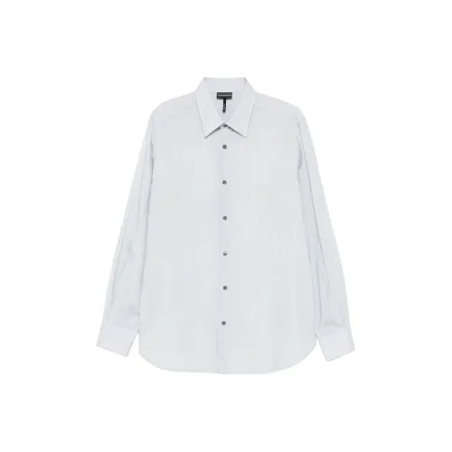 EMPORIO ARMANI SS25 Рубашка Мужская Белая