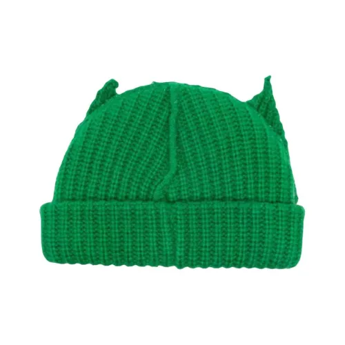 CHARLES JEFFREY Овечья шерсть Шапки-бини Мужской Зеленый