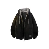 Леопардовый принт, черный.