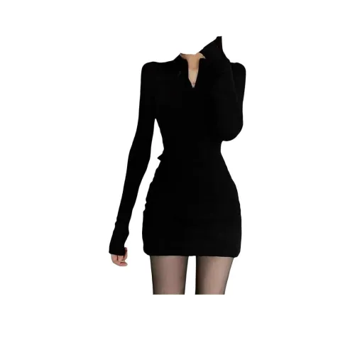 TENNE GIRL Длинное платье с длинными рукавами женское