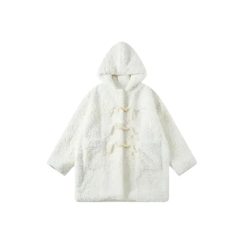 BVODE Экрю Утеплённый Женский Бархатный Куртка