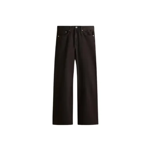 H M Denim Brown Men's Jeans H M Деним Коричневый Мужские Джинсы