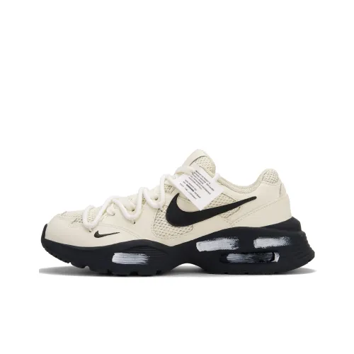 Nike Air Max Fusion Low Топ Беговые кроссовки Женские Экрю