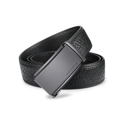 FAIRWHALE Bison Кожаные ремни Мужской 3,4CM