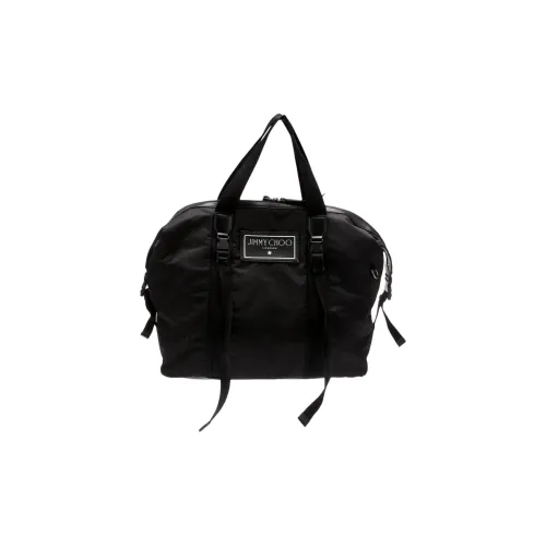 Jimmy Choo Nylon Bag Standard Unisex Black Джимми Чу Нейлоновая сумка Стандартная Унисекс Черная