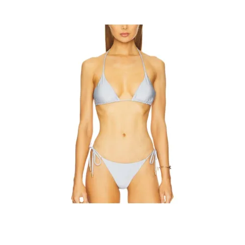 CULT GAIA Светло-синие женские бикини