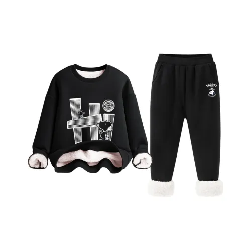 SNOOPY Повседневный спортивный комплект из двух предметов для детей