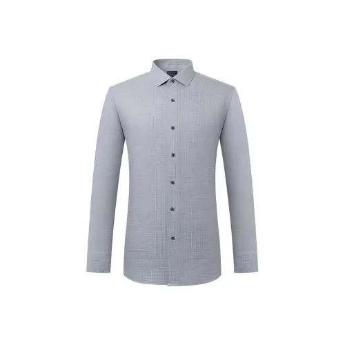 Camicissima Фотиния Серый Полу-Французский Ожерелье-Колье Мужские Рубашки