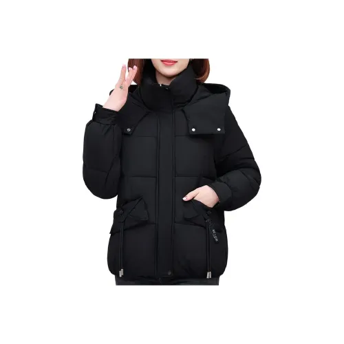 The Temptation Of The Muse С капюшоном Хлопковый пуховик Женские