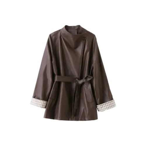 Wick Buen Кожа Куртка Женская