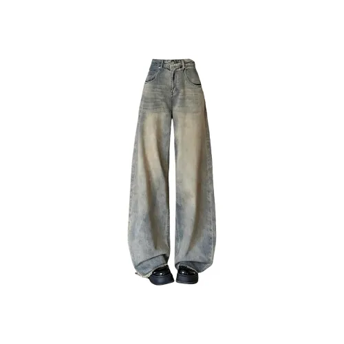 SIMONA XIZI Ностальгический синий Женские джинсы