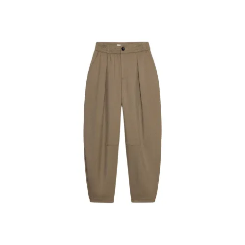 ZARA Коричневые Женские Повседневные Штаны