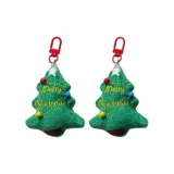 Рождественские деревья, колокольчик, украшение, 2 штуки