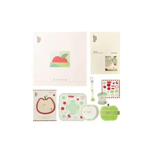 GUOXIAONIU Зеленое яблоко Paradise Розовый Коллекция Treasure Box Точно подходящий