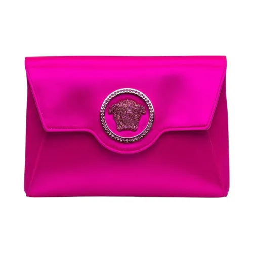 VERSACE Вискоза Клатч Сумка через плечо Сумка на плечо Женская Фуксия