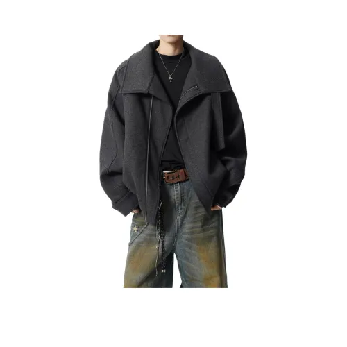 SOUL WORKER Черный Серый Цвет Унисекс Куртки