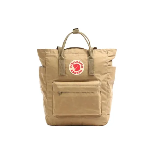 Fjallraven Сумка через плечо из хлопка унисекс бежевый