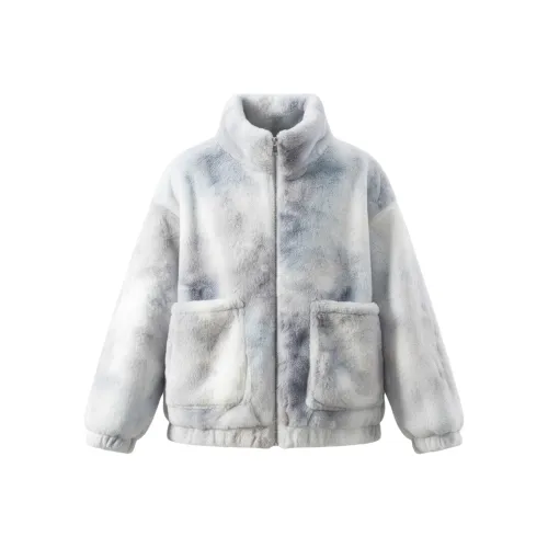 GENBUZHE Бархат Feel Пальто Унисекс