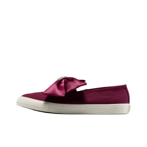 Converse Chuck Taylor All Star Low Top Canvas Shoes Women's Bordeaux Red Конверс Чук Тайлер Ол Стар Ло Топ Кеды Женские Бордовый Красный