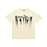 Абрикосовый топ с короткими рукавами