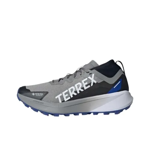 Adidas Agravic Low Беговые кроссовки Мужские Серый Синий