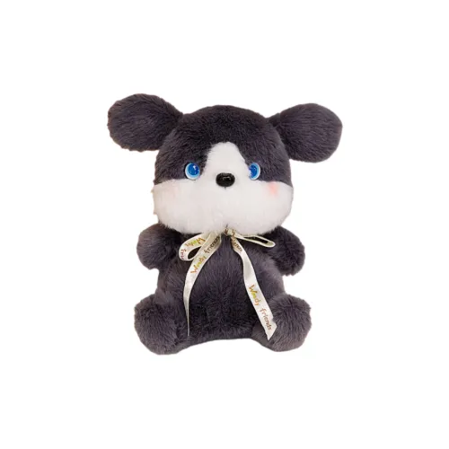 PUDOWRABBIT Милый и Креативный Настольный Компаньон для Рабочего Стола Уменьшение Стресса Study Workmate Husky Куклы Плюшевая Кукла 15 см Длина Тела